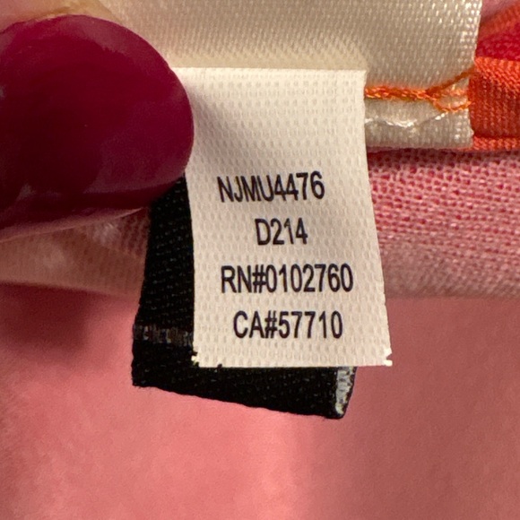 Kate Spade Pink Fit & Flare Dress Stretch Ponte size 14 w/ Pockets EUC - Picture 11 of 12